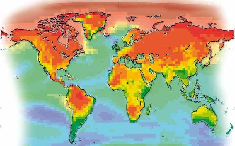 К 2055 году изменение климата нагреет мир на опасные 4 °C  